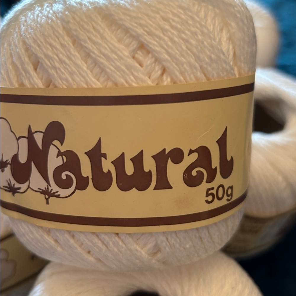 Vintage 100% cotton yarn - Picture 4 of 7